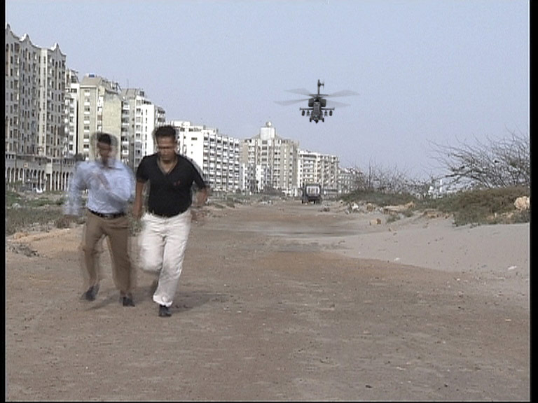 Camera Matched Scene, lit using HDRI